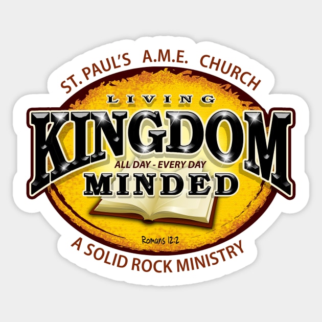 Kingdom Minded Stickers Sticker by newsalemart